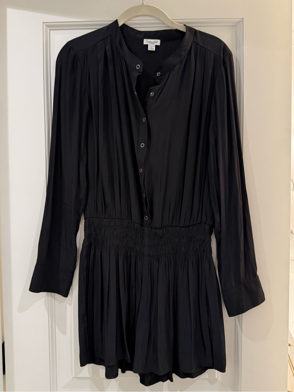 Splendid Black Silky Romper